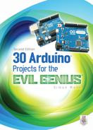 Simon Monk - 30 Arduino Projects for the Evil Genius