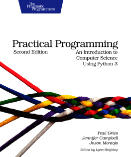 Jason Montojo - Practical Programming