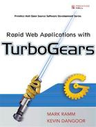 Gigi Sayfan - Rapid Web applications with TurboGears : using Python to create Ajax-powered sites