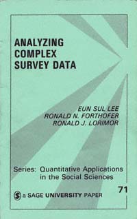 title Analyzing Complex Survey Data Sage University Papers Series - photo 1