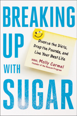 Molly Carmel Breaking Up with Sugar: Divorce the Diets, Drop the Pounds, and Live Your Best Life