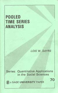 title Pooled Time Series Analysis Sage University Papers Series - photo 1