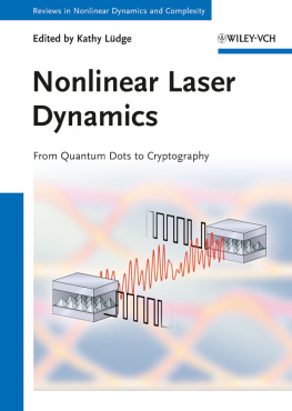 Heinz Georg Schuster - Nonlinear Laser Dynamics - From Quantum Dots to Cryptography