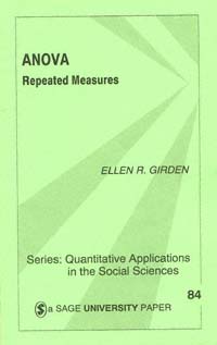 title ANOVA Repeated Measures Sage University Papers Series - photo 1