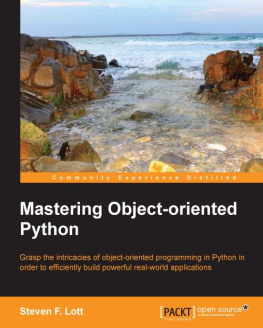 F. Lott - Mastering Object-oriented Python