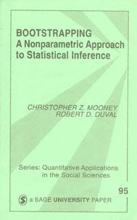 title Bootstrapping A Nonparametric Approach to Statistical Inference - photo 1