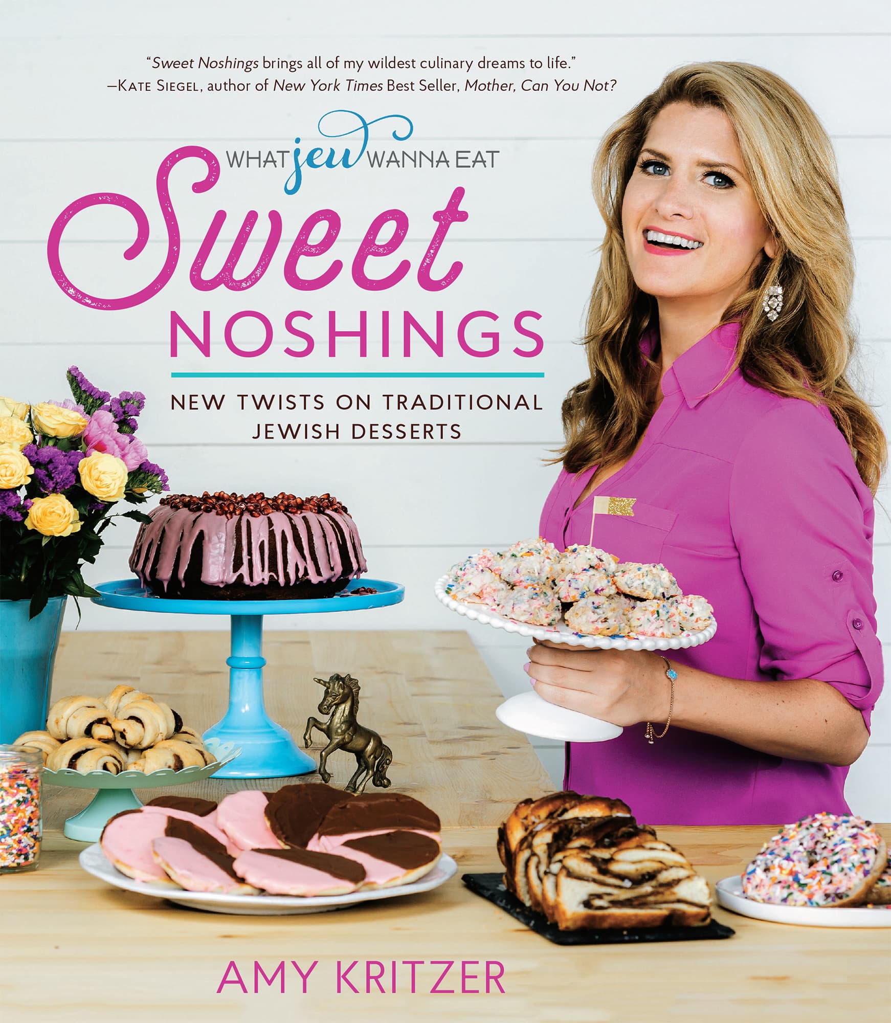 Sweet Noshings NEW TWISTS ON TRADITIONAL JEWISH DESSERTS AMY KRITZER Founder - photo 1