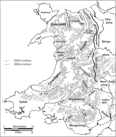 Map 1 Wales and its borders in the eleventh century Map 2 The - photo 6