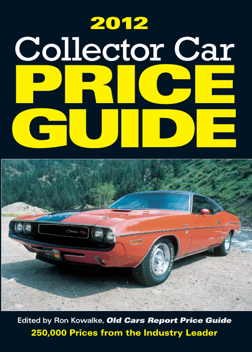 2012 Collector Car PRICE GUIDE Pricing Consultants Gerald - photo 1