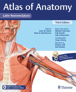 Anne M Gilroy - Atlas of Anatomy, 3e Latin