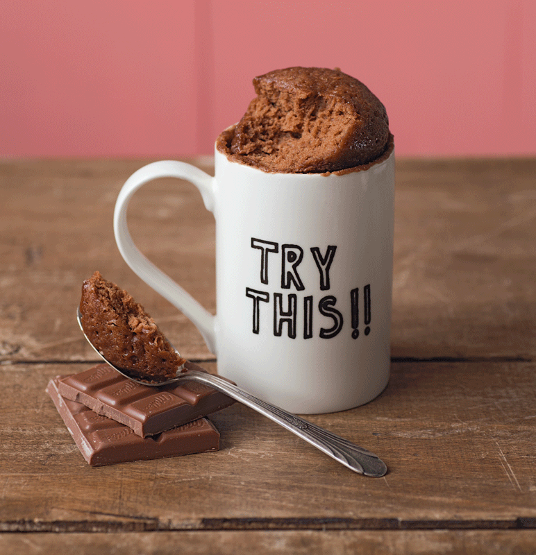 Mug Cakes Chocolate Ready in Two Minutes in the Microwave - image 9