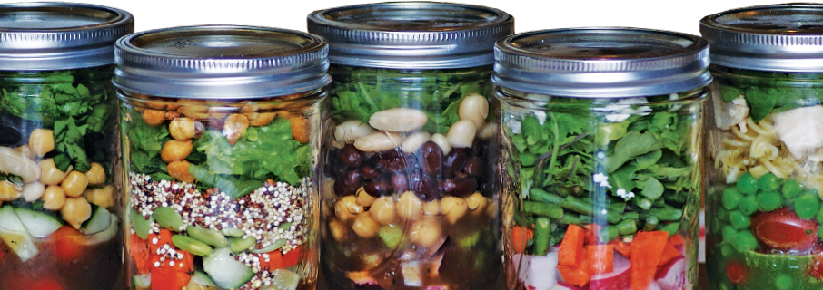 Say sayonara to vending machine lunches Make yourself a few Mason jar salads - photo 12