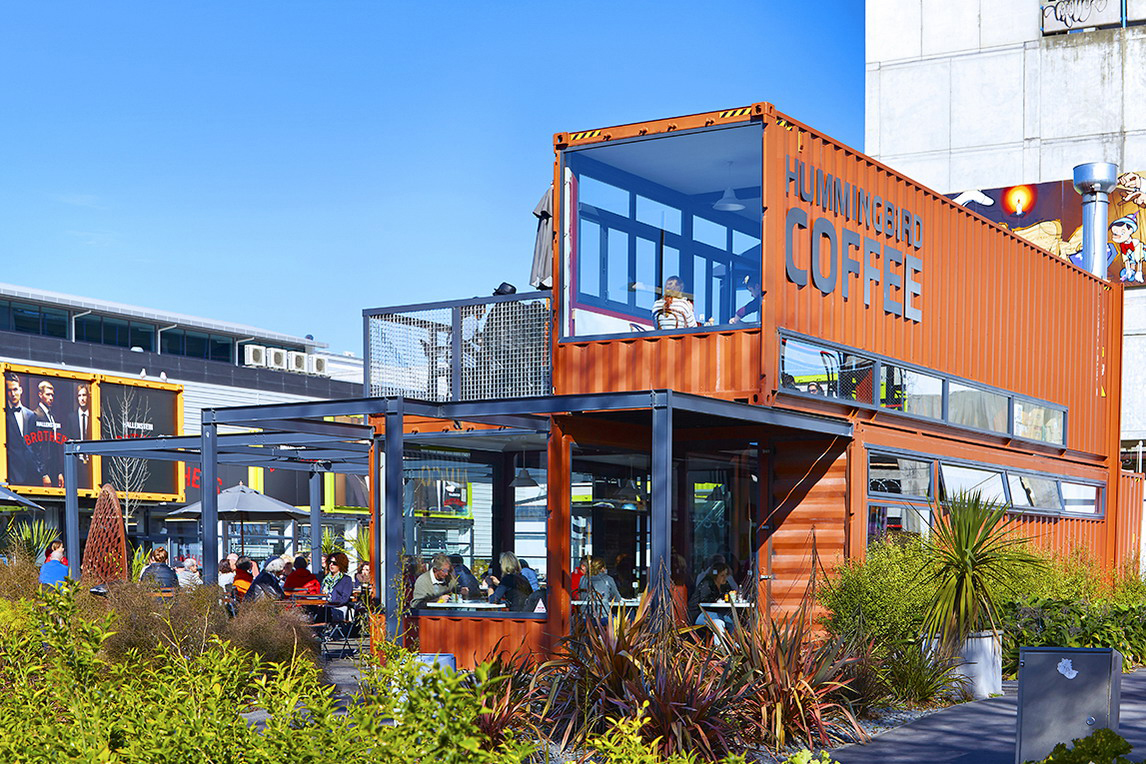 Shipping container cafe in PETER UNGERGETTY IMAGES Getting Around - photo 13