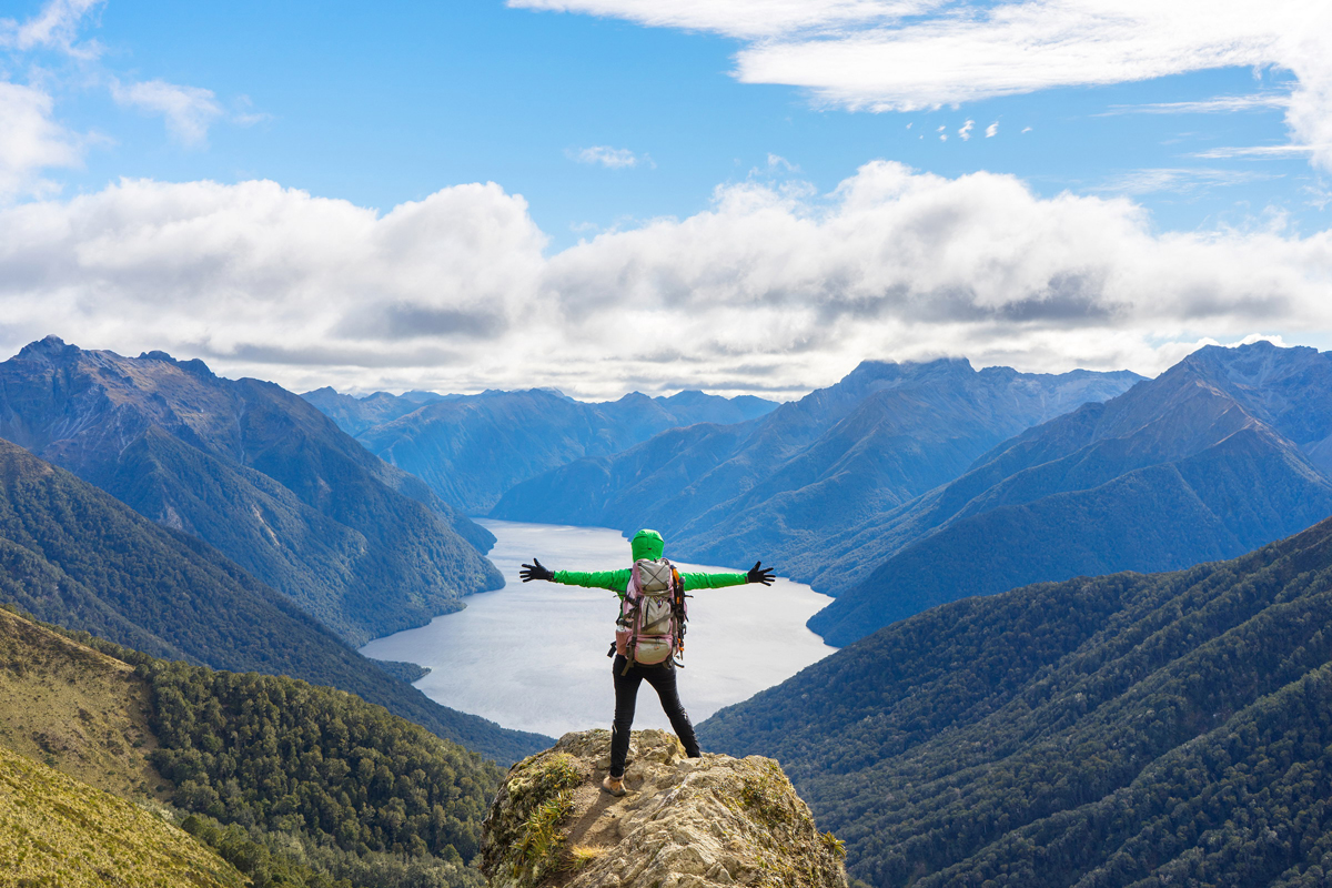 View of Lake from Mt Luxmore on the Kepler Track NARUEDOM Y500PX NEW - photo 4