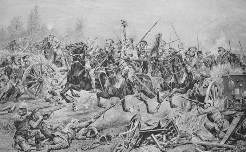 The Charge of the 9 th Lancers at a German Battery Near Mons by Richard Caton - photo 4