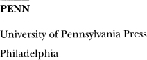 Copyright 2003 University of Pennsylvania Press All rights reserved Printed in - photo 2