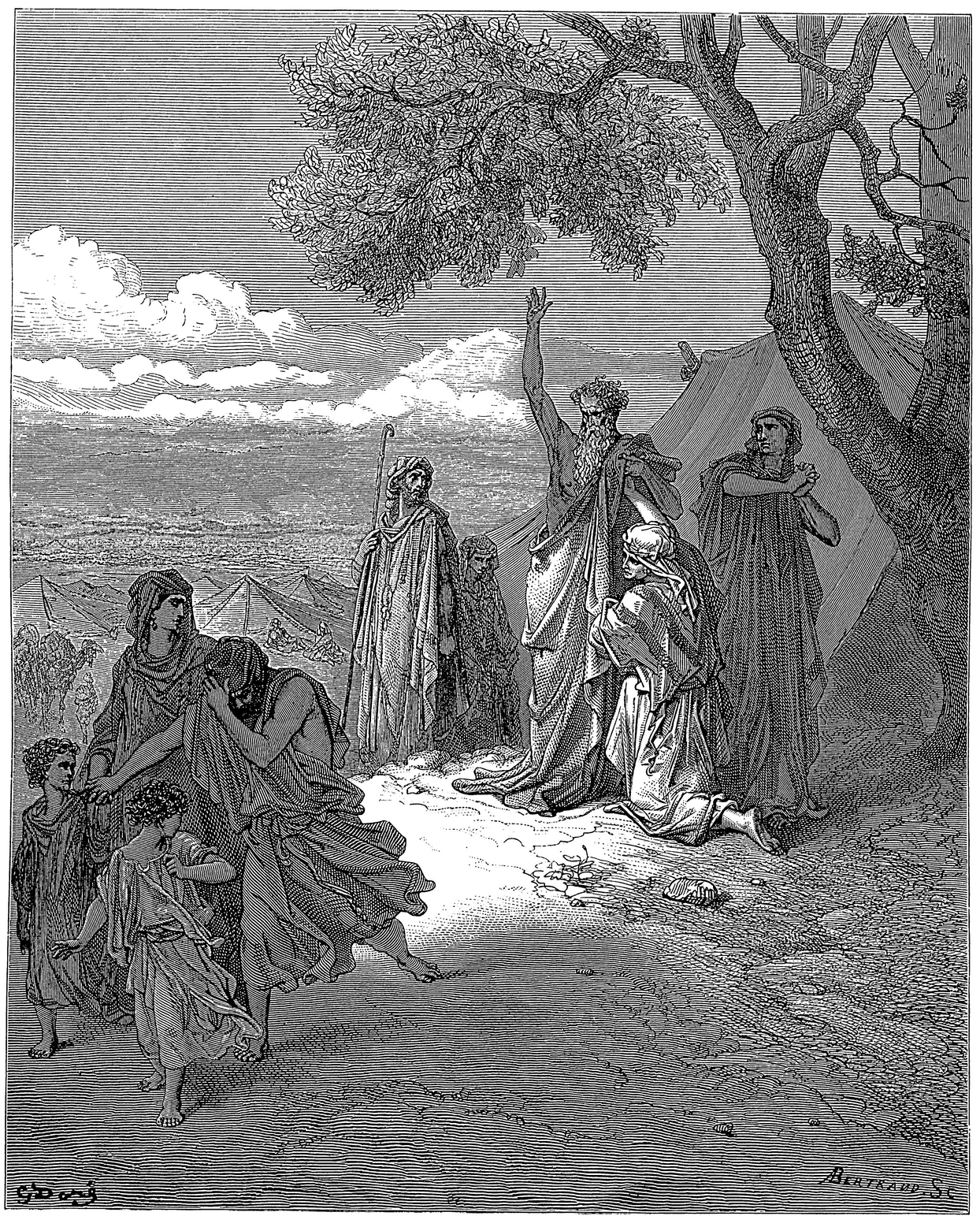 NOAH CURSING CANAAN And Ham the father of Canaan saw the nakedness of his - photo 10