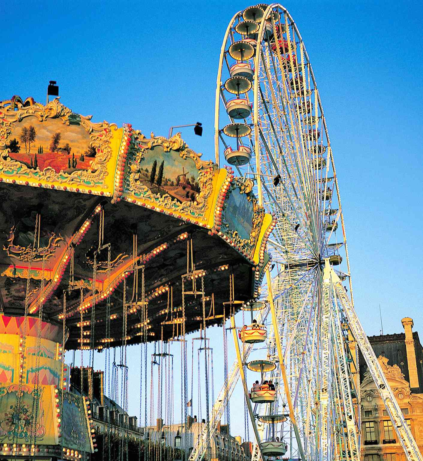 Carousel and Ferris wheel Jardin des Tuileries Paris in a week Get your - photo 7