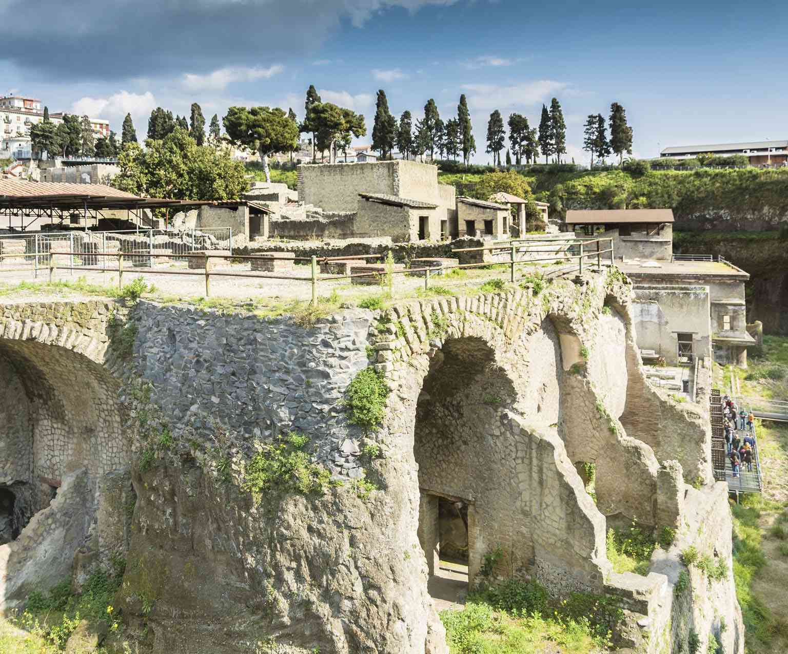 The ruins of the ancient town of Herculaneum near Naples For most children - photo 7