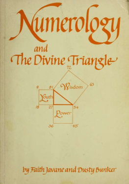 Faith Javane - Numerology and the Divine Triangle