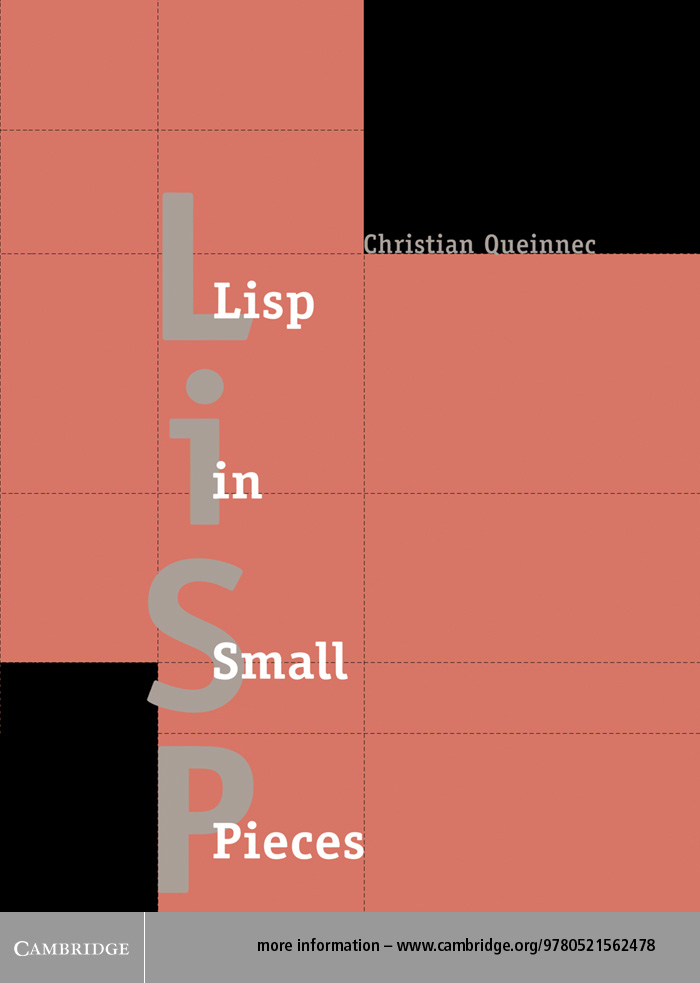 Lisp in Small Pieces Lisp in Small Pieces Christian Queinnec Ecole - photo 1