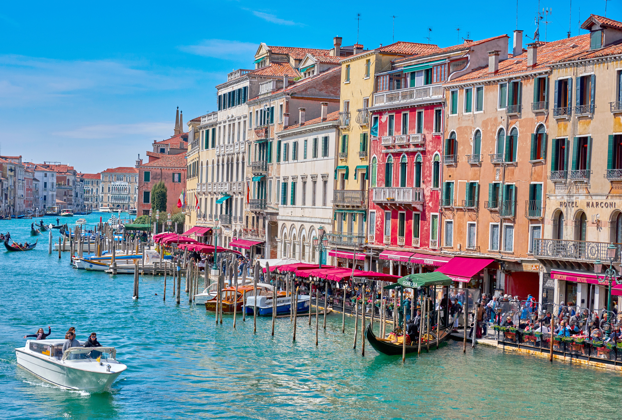 The Grand Canal cuts a meandering path through Venice and offers a delightful - photo 4