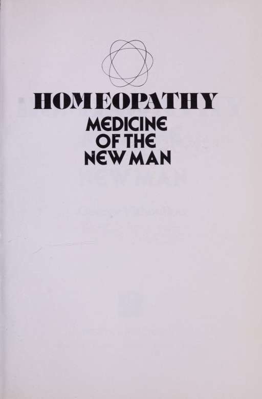 Homeopathy medicine of the new man - photo 2