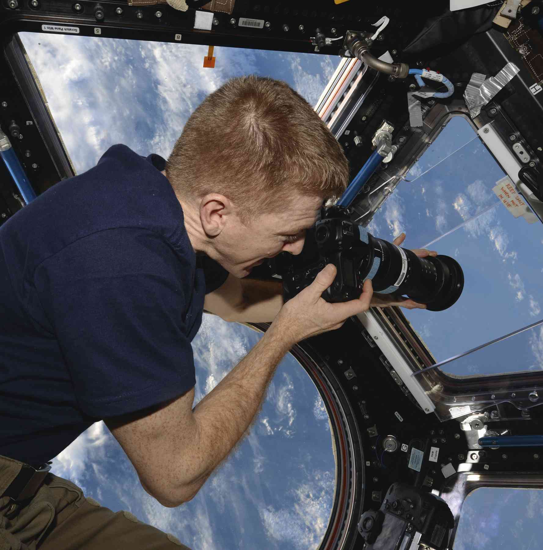 The view from the Cupola window on board the International Space Station - photo 4