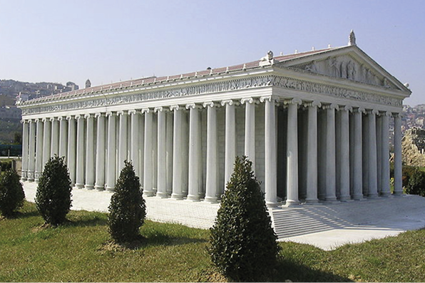 A replica of the Temple of Artemis in Istanbul Turkey The original Temple was - photo 5