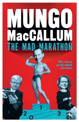 Mungo MacCallum - The Mad Marathon