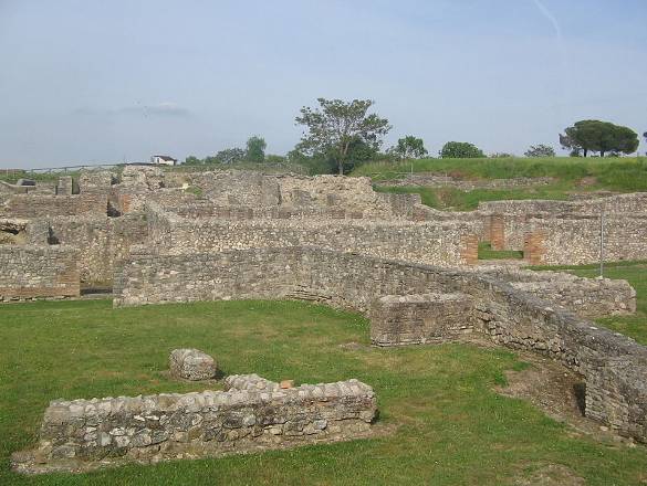 Roman remains at Aeclanum an ancient town of Samnium southern Italy on the - photo 14