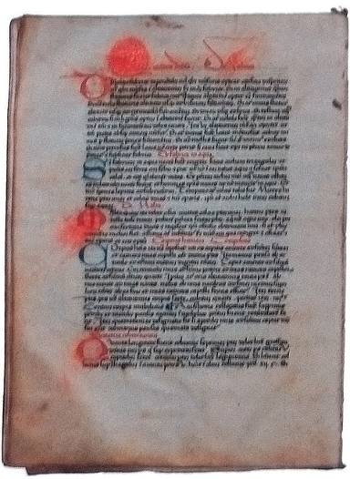 Manuscript of Vitruvius on a parchment dating from c 1390 Augustus of - photo 16