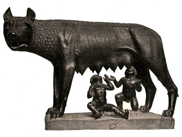 The Capitoline Wolf Etruscan fifth century BC depicting an early scene in - photo 16