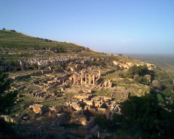 Ruins of Cyrene Shahhat modern-day Libya Callimachus birthplace Callimachus - photo 6