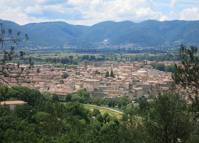 Rieti as seen from San Mauro hill east of the city Lazio central Italy - photo 5