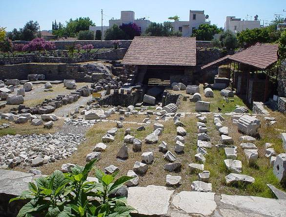 The ruins of the Mausoleum of Maussollos at Halicarnassus one of the Seven - photo 6