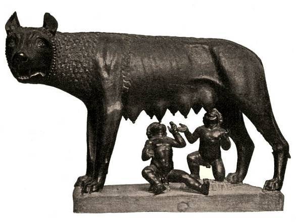 La Lupa Capitolina the Capitoline Wolf an ancient depiction of the Romulus and - photo 8