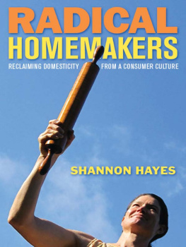 Shannon Hayes Radical Homemakers