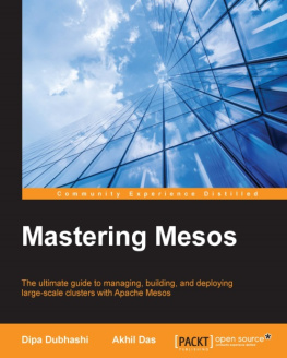 Dipa Dubhashi - Mastering Mesos