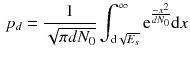 12 This may be expressed in terms of the complementary error function erfc - photo 22