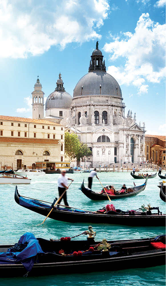 Gondoliers ply Venices Grand Canal St John is just a quick ferry - photo 14