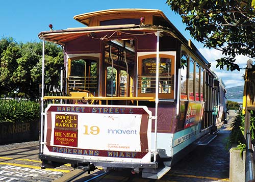 San Francisco cable car The pace of life is as diverse as everything else in - photo 11