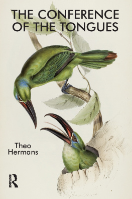 Theo Hermans The Conference of the Tongues