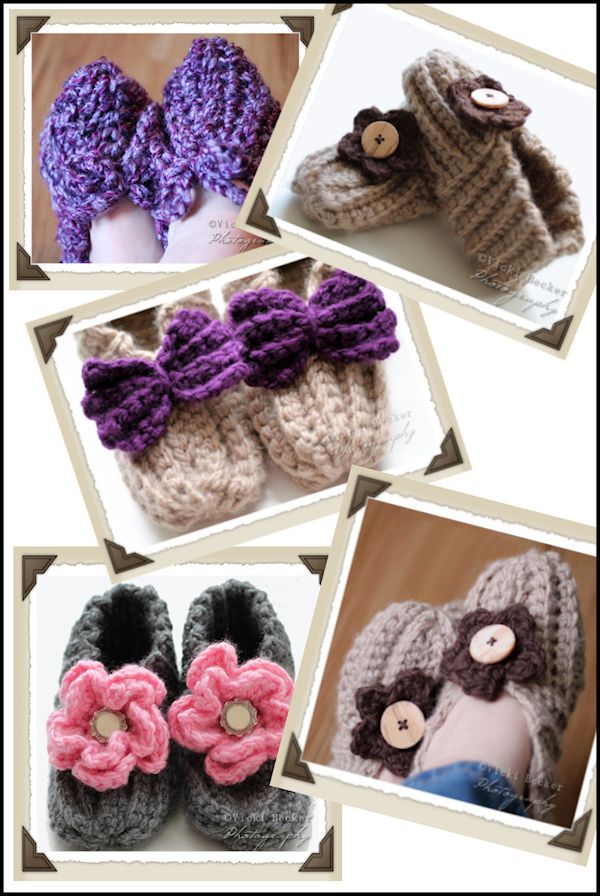 Introduction Easy to Crochet 2 Hour Slippers These cute slippers are very - photo 1