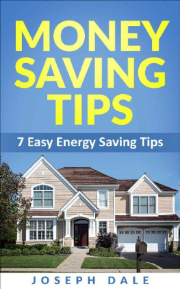 Joseph Dale - Money Saving Tips: 7 Easy energy saving tips