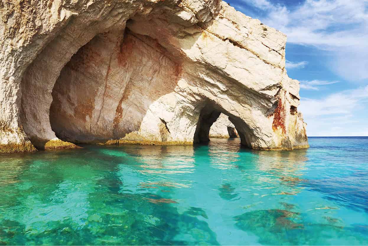 Top Attraction 2 Shutterstock Blue Caves Zkynthos Swimming here is an - photo 5