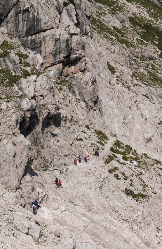 On Sentiero Palmieri basso Walk 25 Stage 2 INTRODUCTION The Dolomites What - photo 10