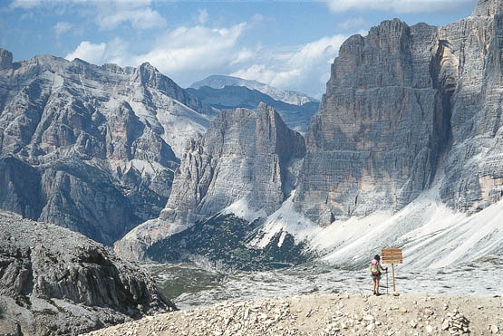 The marvellous outlook from Forcella Lagazuoi Walk 8 The magnificent Dolomite - photo 11