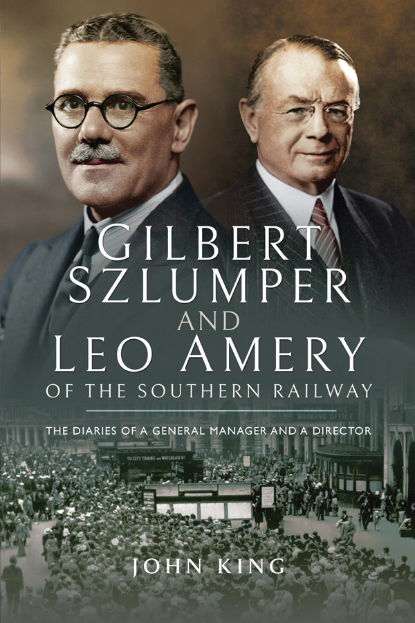 Gilbert Szlumper and Leo Amery of the Southern Railway - image 1