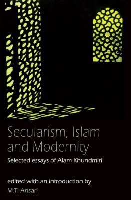 Ansari - Secularism, Islam and Modernity